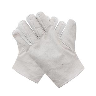 碧欧蓓双层加厚帆布手套劳保耐磨工作电焊手套24线全衬厂家直销