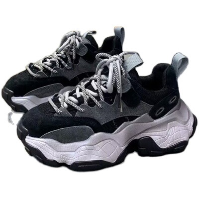 老爹鞋女秋季运动鞋子小个子