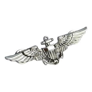 军迷美国礼服飞行章金属徽章标军衔胸徽牌肩章领花船帽帽徽勋章