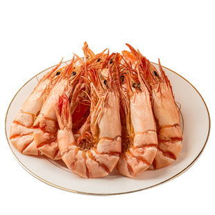 北海印象九节虾干烤虾对虾斑节虾竹节虾即食碳烤海虾干海鲜零食