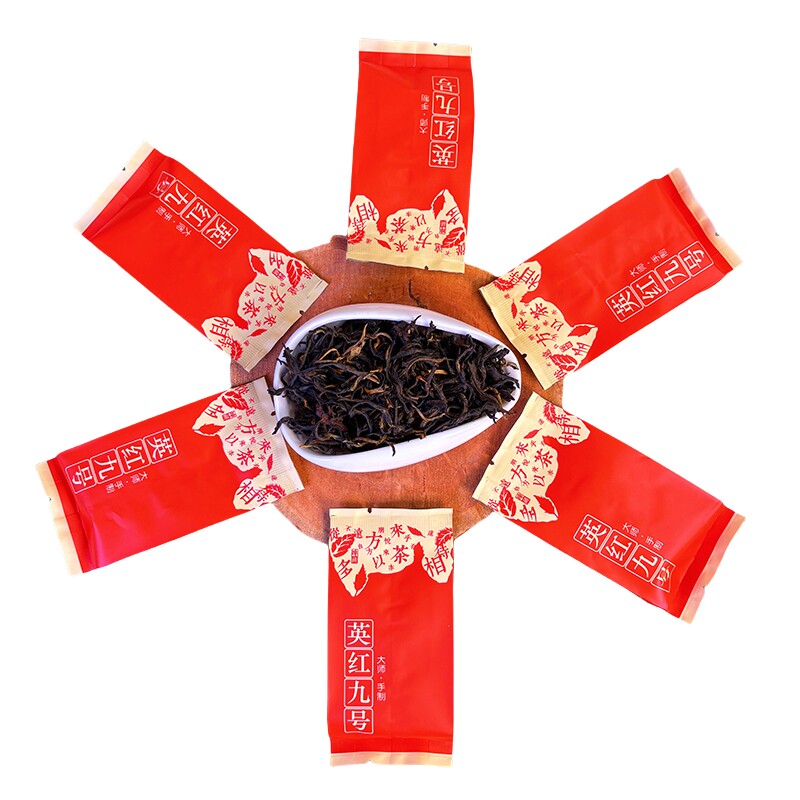 清远英德红茶英红九号一级浓香型秋茶手工采摘品鉴装红茶试喝茶叶