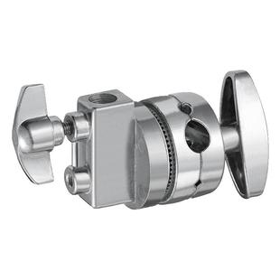 摄影魔术头 魔术腿圆饼夹 万向夹转接头 转盘旗板固定夹 全金属灯架横杆c型架配件 魔术腿管夹 影棚辅助道具