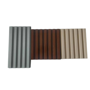 20直槽密度板立体波浪板PVC波浪板装饰板背景墙长城板电视背景墙