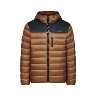 【法国白鸭绒】比音勒芬秋冬季男士轻户外轻薄保暖连帽排骨羽绒服