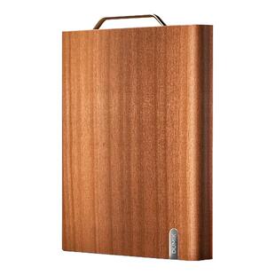 菜板防霉抗菌家用食品级可挂立式整木乌檀木菜板厨房专用实木菜板