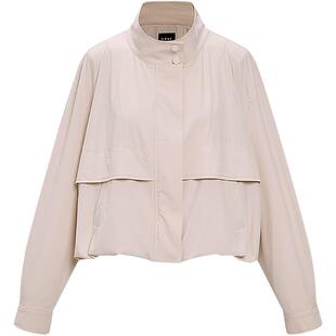 KBNE粉色花苞短外套女高级感外衣2026秋季新款气质小个子长袖上衣