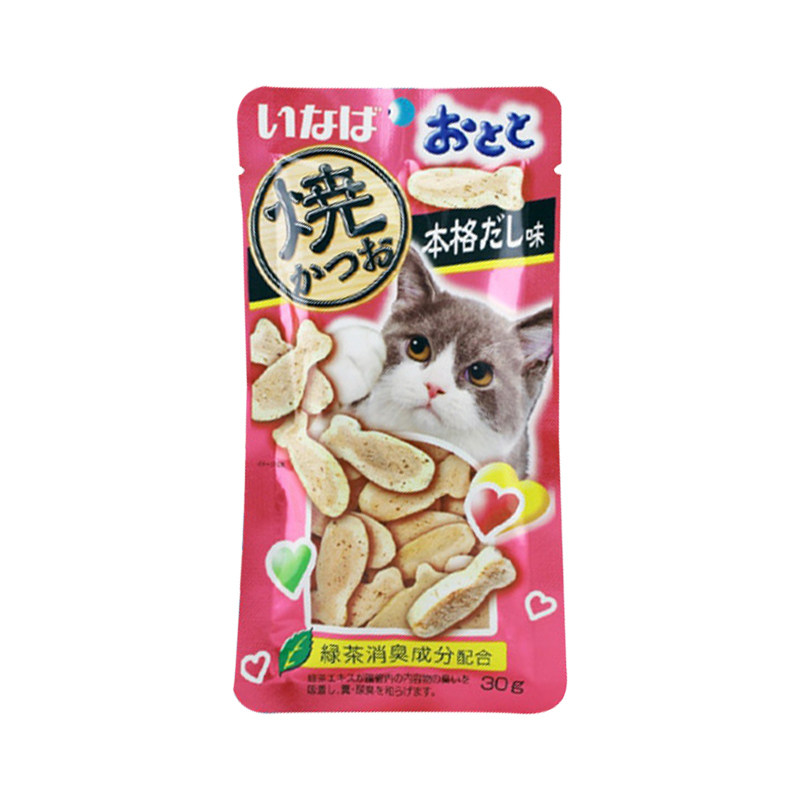 腐败猫-CIAO伊纳宝妙好烤鱼多多海鲜猫零食 烤鸡肉多口味25g/30g