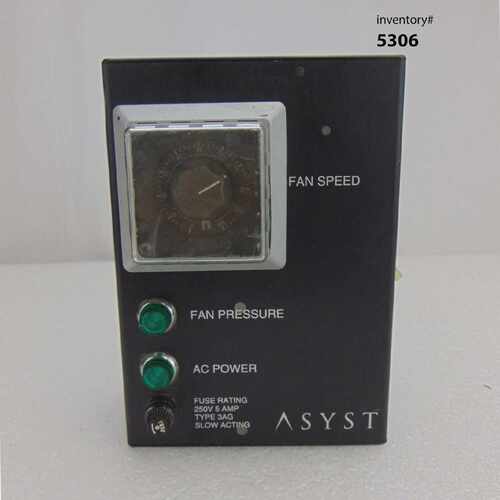 Asyst 00094-022S-01 Fan Filter Assembly *used working