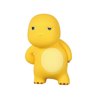 奶龙玩偶硬质硅胶手办不可一世撅嘴倔强奶龙汽车桌面小摆件玩具