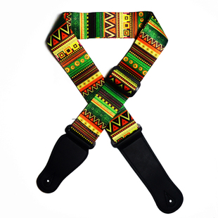 加厚加宽民谣吉他背带个性礼品棉麻吉他背带新潮Guitar Strap