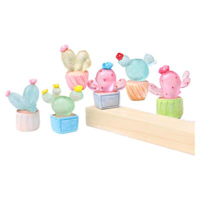 夜光迷你仿真多肉仙人掌盲盒摆件