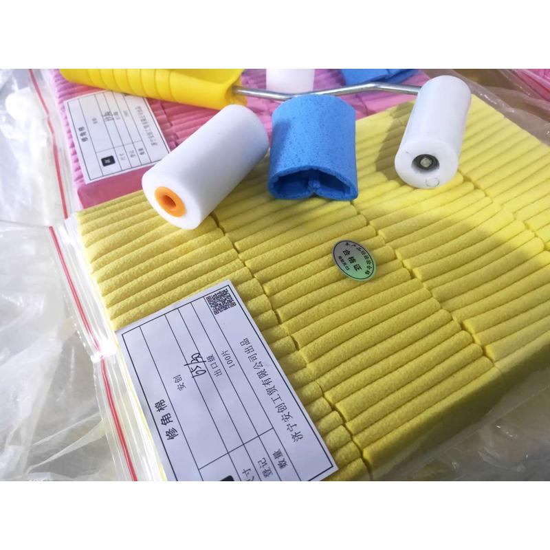 中空玻璃修角棉 65-30压胶棉 不粘胶黄红色刮胶棉 包邮送工具