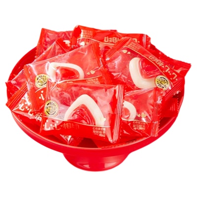 徐福记橡皮糖软糖心形喜糖