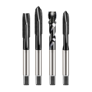 金信难切削丝锥机用加工高硬度热处理调制钢件M2-M12螺旋丝攻