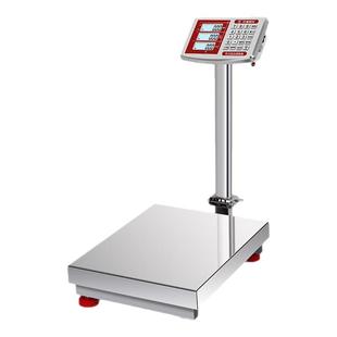 304不锈钢电子秤商用台秤工业精密100kg磅秤150公斤称重计数防水