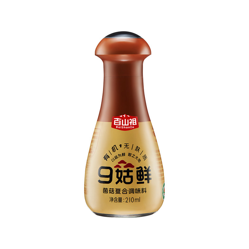 百山祖九菇鲜无麸质调味替代酱油