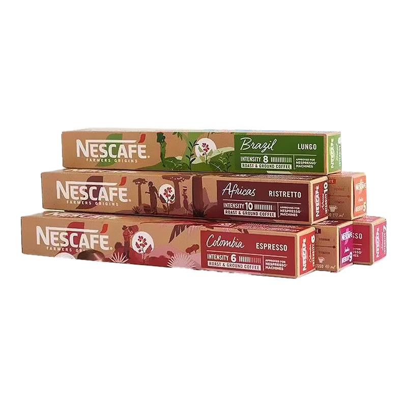 雀巢咖啡胶囊咖啡农场之源进口意式浓缩适用NESPRESSO胶囊咖啡机