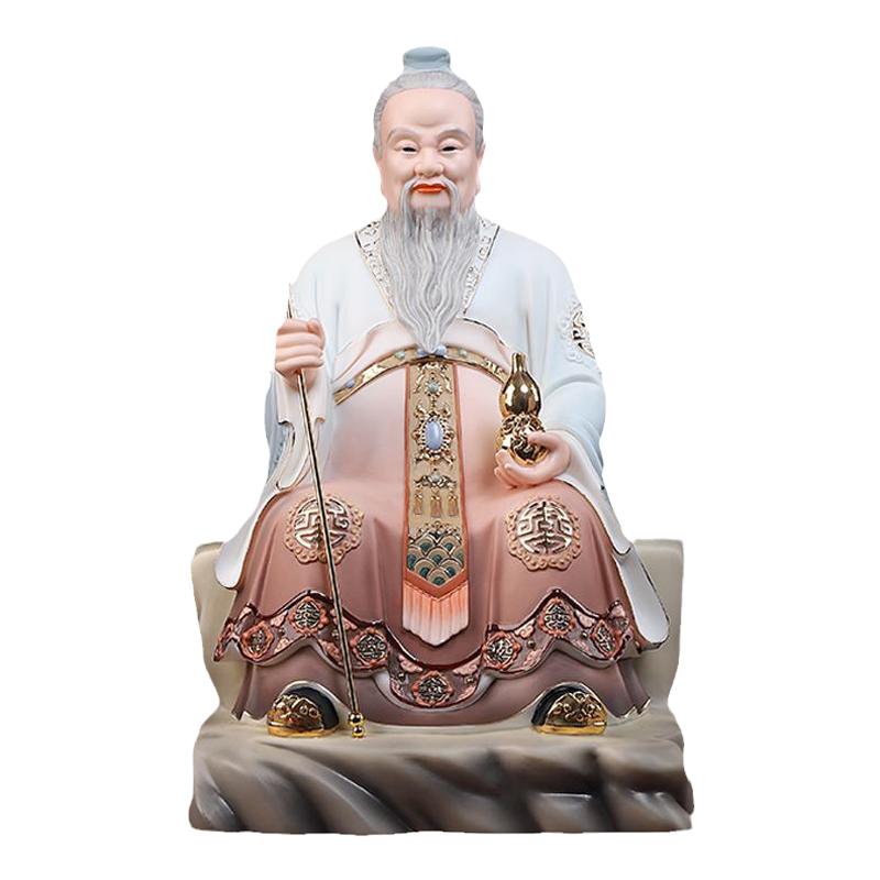 【感恩结缘优惠】《山神精工彩》山王爷菩萨神像供奉山神土地庙
