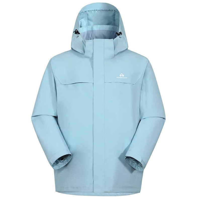 【朱雀冲锋衣】拓路者户外露营男女情侣登山服可拆卸防风防水外套