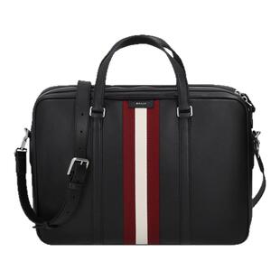 Bally男士电脑包手提单肩斜挎包 CODE BRIEFCASE 901 6311802