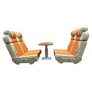 铜车马房车福特T8超级远程Van江铃福顺座椅改装双人折叠放平变床