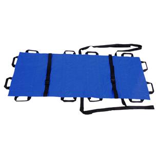 医院用担架折叠多功能加厚帆布软担架简易担架家用担架急救布担架