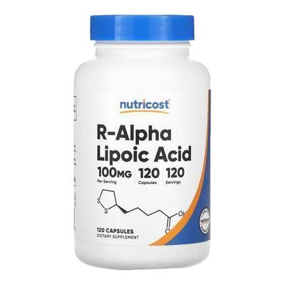 Nutricost R-α-硫辛酸皮肤神经心血管肝脏血糖糖氧双御