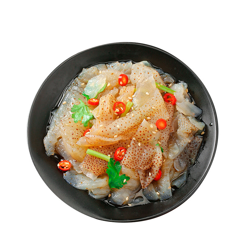 七星海蜇400g黑海蜇虎皮海折皮斑点蛰酒店饭店凉拌菜半成品菜食材
