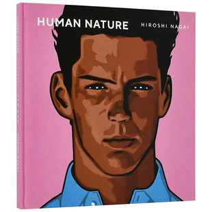 【现货】永井博作品集：HUMAN NATURE 插画大师人物主题插画集 复刊ドットコム出版 日文原版进口艺术绘画画册书籍