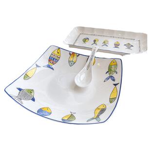 2025新款后海骨瓷可爱碗碟餐具套装卡通米饭碗家用陶瓷汤碗吃饭碗