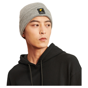 Joma荷马男女款针织帽子秋冬新款保暖加厚透气不压头发纯色帽子