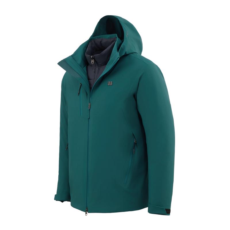 【预售】KOLON SPORT可隆冲锋衣羽绒三合一KUTITECH 2L男徒步外套