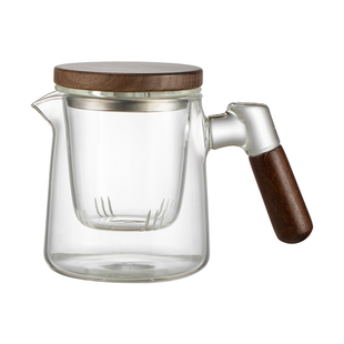 玻璃泡茶壶家用2025新款茶水分离茶杯高档耐高温养生壶茶具一人用