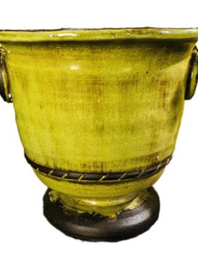 美式法式陶瓷花瓶蓝色客厅装饰品