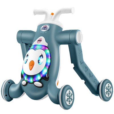 学步车+滑行车+溜溜车三种模式