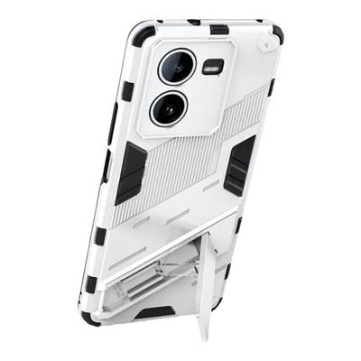 适用iqooz8手机壳朋克风创意iqooz8x保护套vivo全包镜头V2314A气囊防摔磨砂爱酷z8隐形支架男女潮z8x新款个性