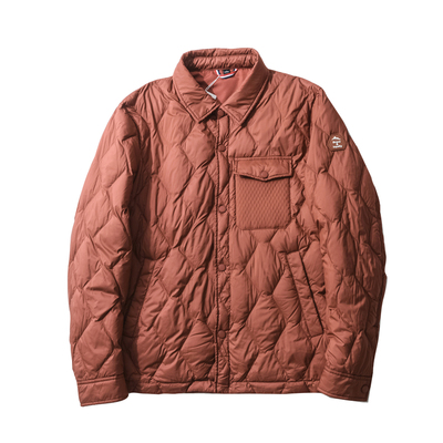 柜699！轻型保暖！2025年秋冬新款科技面料男士菱形格休闲羽绒服