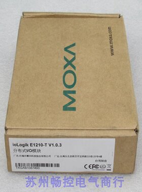 *现货销售*全新摩莎MOXA分布式I/O模块 ioLogik E1210-T 现货