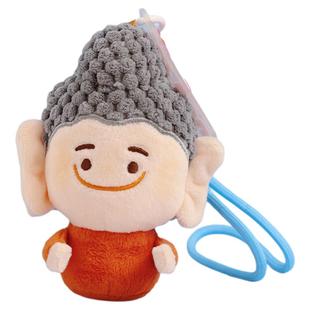 密密主文创爆款你好佛友限定多彩毛绒玩偶创意包挂车挂礼物挂饰