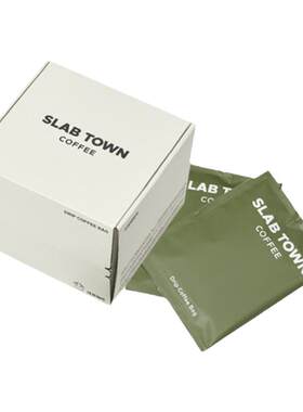 日食记 SLAB TOWN混合挂耳咖啡浅度中度深度烘焙一盒5种风味混搭