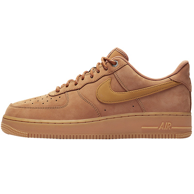 Nike空军一号小麦麂皮AF1板鞋男