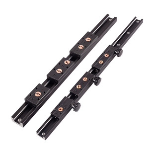 直线导轨 锁紧内置双轴心 SGR15-35滑台摄影滑块高速滑道光轴滑轨