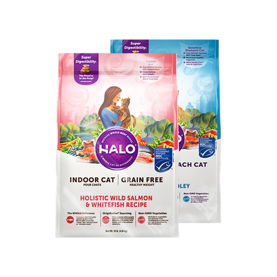 Halo自然光环全价进口幼猫成猫粮