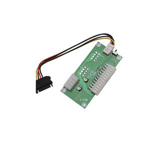 多电源同步启动线双电源启动线 24PIN 双启动电源同步线 双启动卡