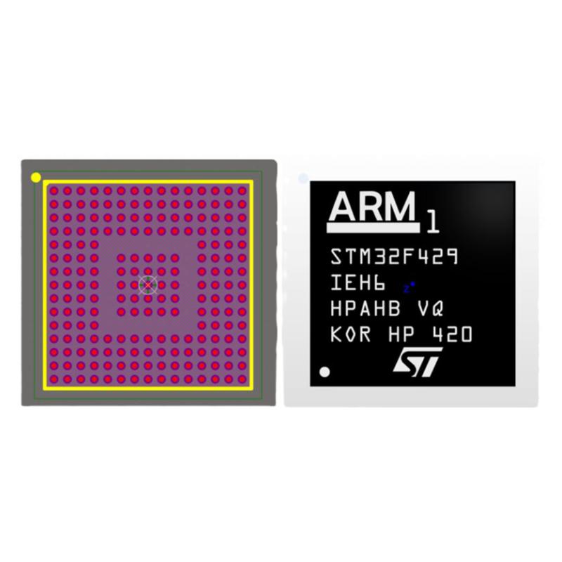 BGA元件PCB封装库大全 AD格式 0.5/0.8/1.0/1.5mm间距 带3D模型