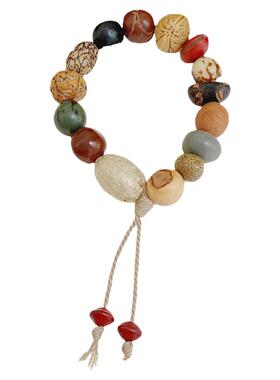 原创草本菩提十八籽手串中性百搭