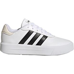 Adidas/阿迪达斯官方正品COURT PLATFORM女士厚底休闲板鞋HQ4532