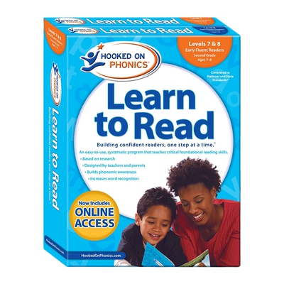 英文原版 Hooked on Phonics Learn to Read Levels 7&8 Complete 迷上语音学习阅读7-8级 英文版儿童英语辅导训练故事书进口书籍
