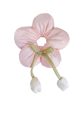 甜美郁金香花朵大肠发圈