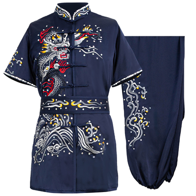 新款刺绣武术比赛服大业亨通现货